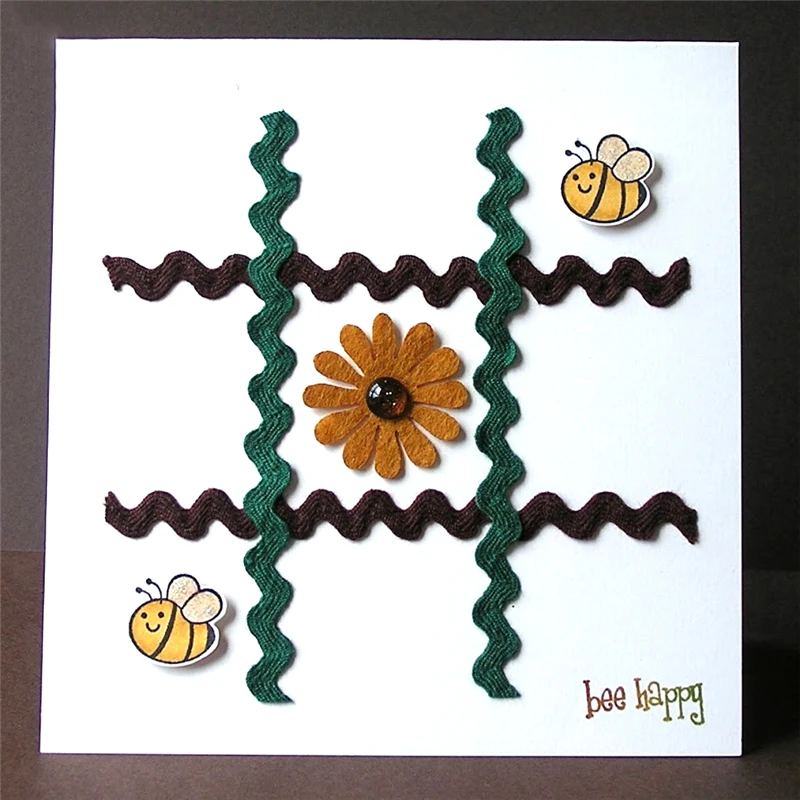 

YaMinSanNiO Frame Clear Stamps and Dies 2019 Scrapbooking for Card Making DIY Embossing Cuts New Craft Bee Animals Element