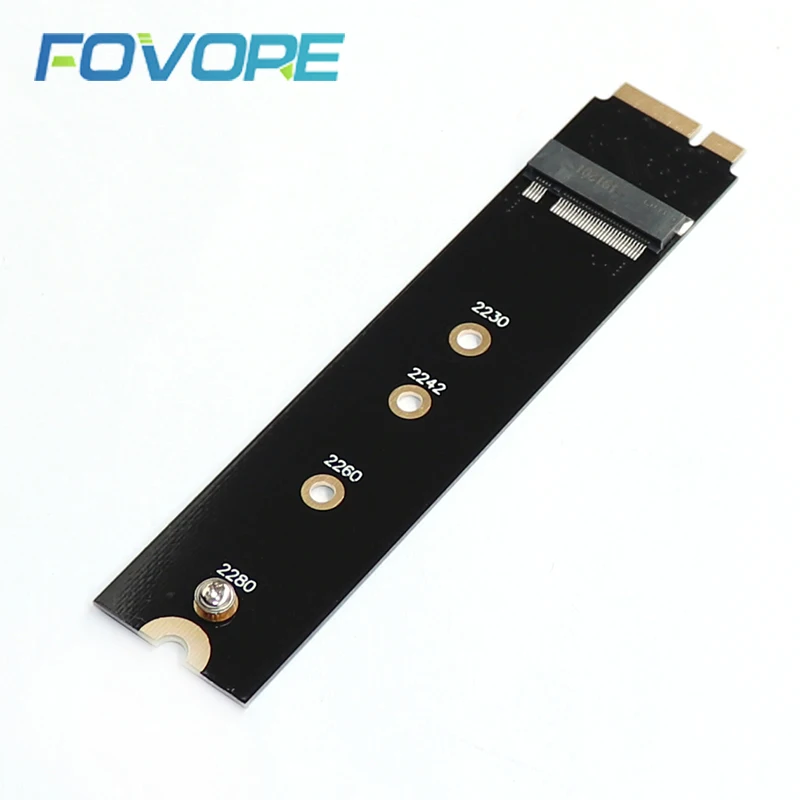 Адаптер M.2 M2 NGFF B KEY 2230 2242 2260 2280 SSD адаптер для Apple 2012 MacBook Air A1465 A1466 |
