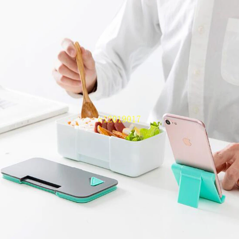 Японский microwavable Ланч-бокс для мобильного телефона Ланч-бокс Однослойный пластиковый Ланч-бокс для взрослых и студентов