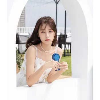 

Mini Handheld Fan Powerful Bladeless Fan with USB Rechargeable 3000mAh Battery K1AB