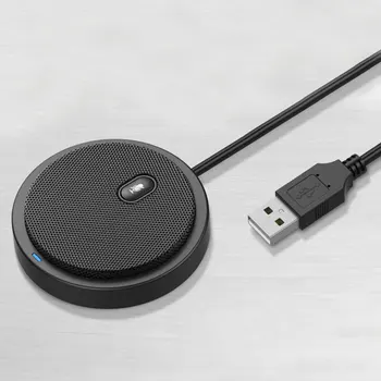 

USB Omni-directional Condenser Microphone for Meeting Business Conference Computer Laptop Voice Direct Pickup