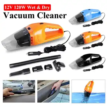 

12V 120W Portable Wet & Dry Car Home Mini Handheld Vacuum Cleaner