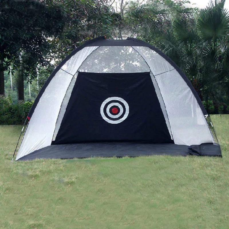 1set Indoor Outdoor Golf Practice Net Hitting Cage Garden Grassland Tent Training Equipment Accessories |