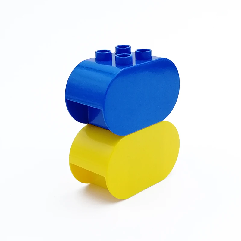 Конструктор Duplo MOC большой 4198 дюйма 2X4X2 с закругленными концами|Блочные