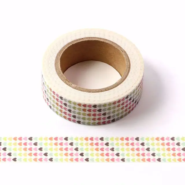 Washi Tape Paper tape Christmas Snowmen with Candy Canes 15 mm x 10 m