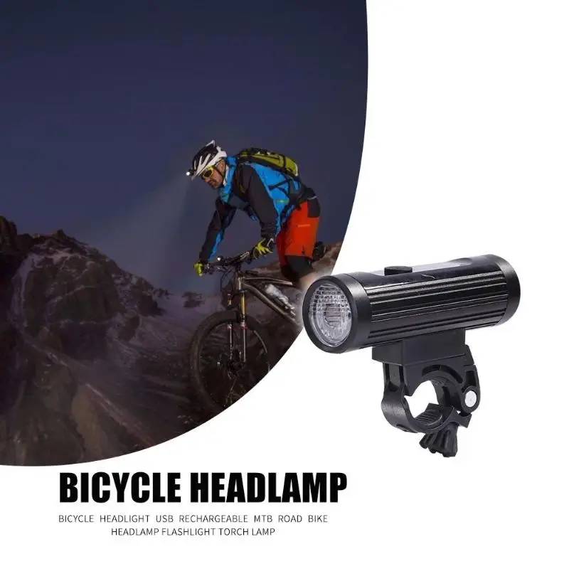 Велосипедный фонарь 550LM USB Перезаряжаемый MTB дорожный велосипед фонарик лампа