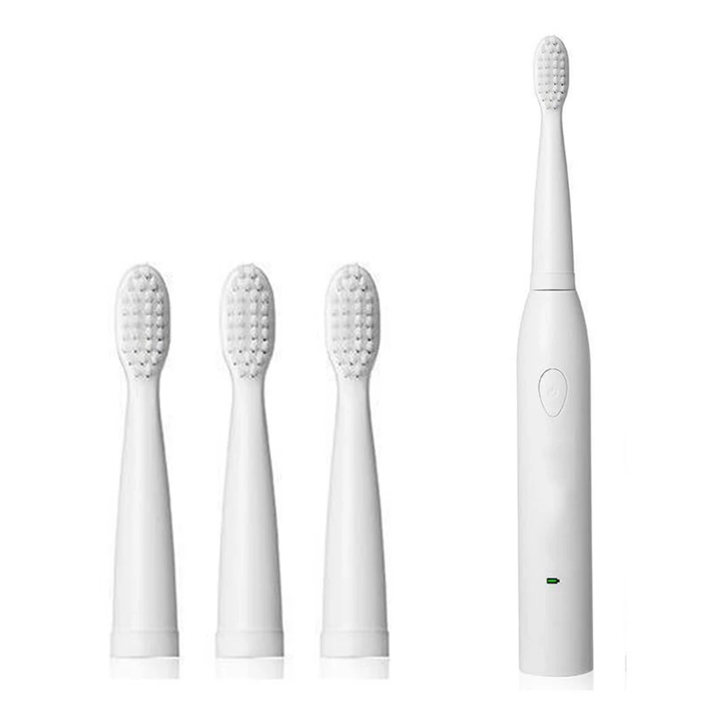 Digoo Rechargeable Sonic Electric Toothbrush IPX7 3 Modes+2 Brush Heads