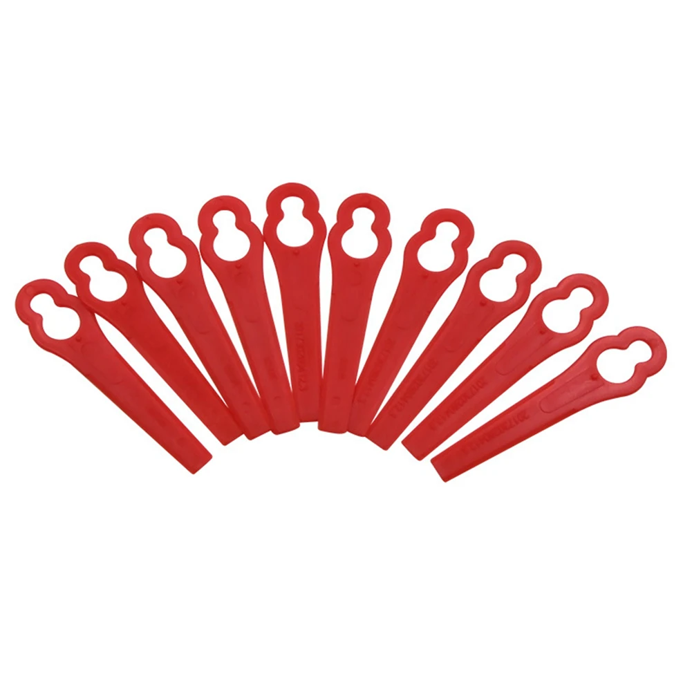100Pcs Swing Plastic Blade Pendants Cordless Grass Trimmer for Florabest Cordless Grass Trimmer Brushcutter Garden Tools 100Pcs Swing Plastic Blade Pendants Cordless Grass Trimmer for Florabest Cordless Grass Trimmer Brushcutter Garden Tools