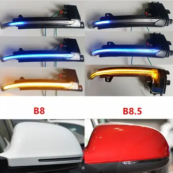 

Dynamic Blinker Mirror Light LED Turn Signal Side Indicator for Audi A3 8P A4 A5 B8 Q3 A6 C6 4F S6 SQ3 A8 D3 8K