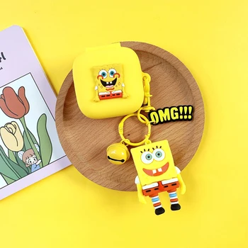 

Cute Cartoon Silicone Case for OPPO Enco W51 Biuetooth Earphone Protect Cover Shockproof Cool Doll Portable Keyring Decoration