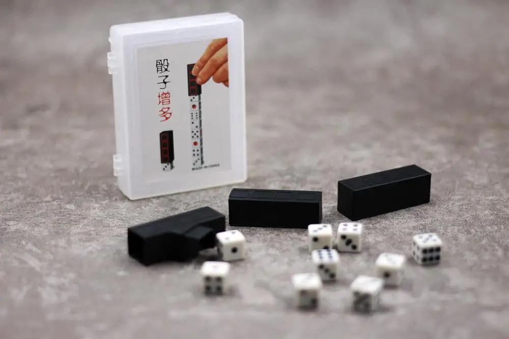Tower Of Dice Magic Tricks For Magician Close Up Illusion Gimmick Props