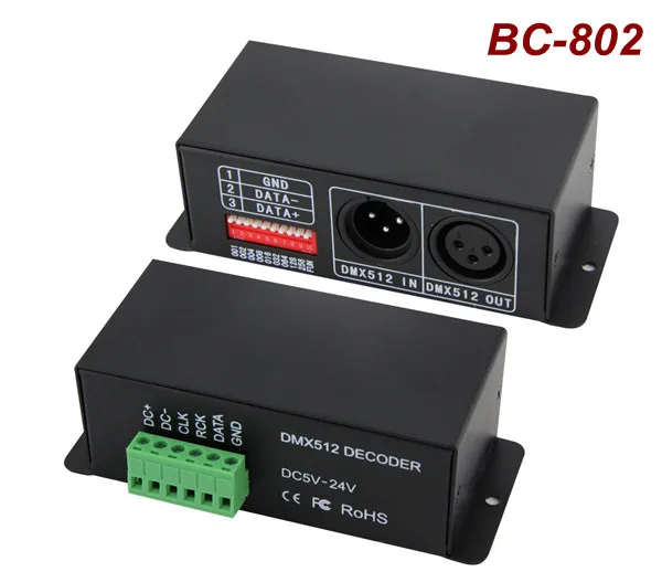 Светодиодный декодер DMX512 поддержка TM1803 TM1804 TM1809 TM1812 UCS1903 UCS19099 UCS1912 UCS2903 WS2811