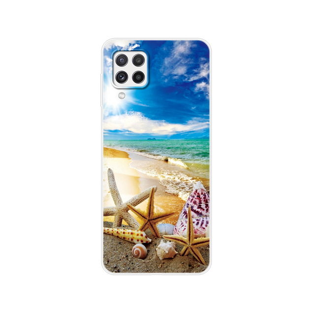 Samsung A22 Case Phone Back Cover on Samsung Galaxy A22 5G 4G GalaxyA22S A22S Bumper Soft Tpu Silicon Case Funda Etui Bag