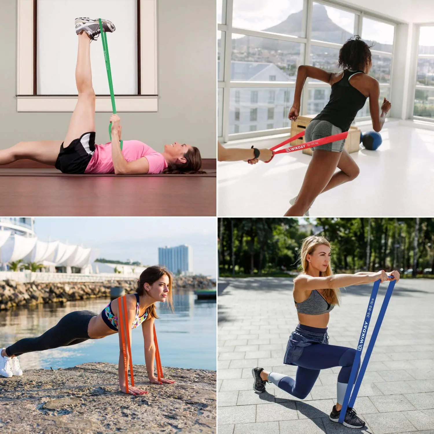 Resistance Bands 41" Crossfit Strength rubber Loop Power Expander Hanging workout Rubber Pull Up Band