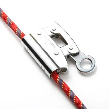 

Safety Rock Climbing Rope Grab Caving Rappelling Roof Construction Alloy Steel