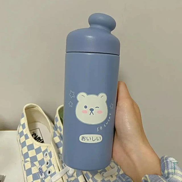 Stainless Steel Thermal Tumbler  Cute Stainless Steel Tumbler - Cute  Thermos Cup - Aliexpress