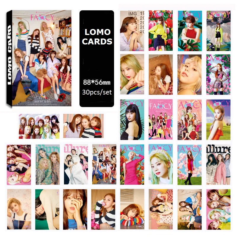 [MYKPOP]TWICE LOMO Cards 30pcs Gift Box Set: KPOP Bangtan Fans Collection SA19102202 | Дом и сад