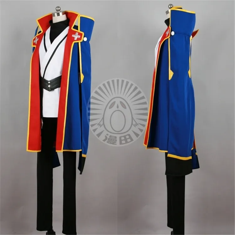 Индивидуальный размер Аниме игры BLAZBLUE Косплей Jin = Kisaragi Cos вечерние костюмы на Хэллоуин Высокое качество униформа набор для мужчин/женщин костюм