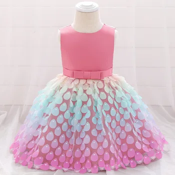 

Baby Girls Dress Summer Newborn Christening Dress For Baby Girl 1 st Birthday Party Pageant Tutu Princess Dresses Infant Clothes