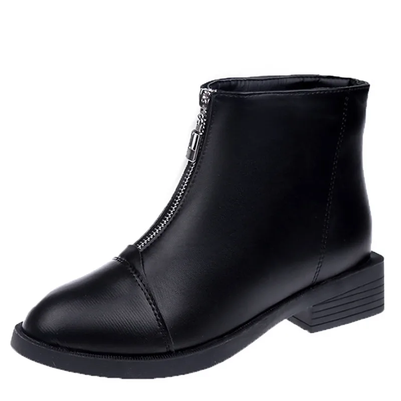 Round Toe Med Heel Boots Sexy Thigh High Heels High Sexy Booties Ladies Rock Shoes Woman Clogs Platform Zipper Luxury Designer