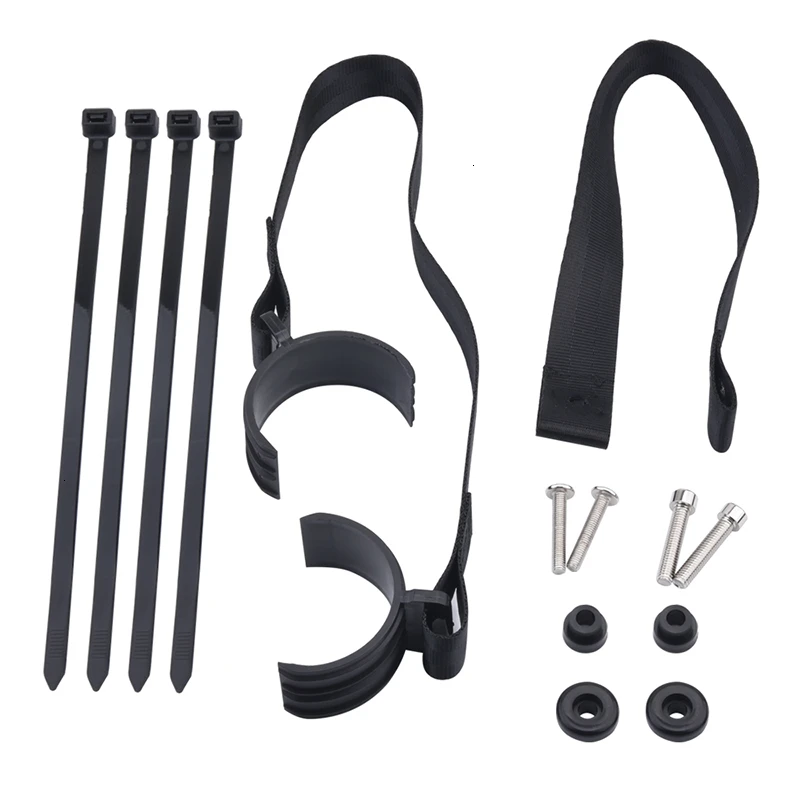 SPEEDWOW Universal Motorcycle Front Rear Holding Strap Complete Set Lift Strap Lifting Handle For K