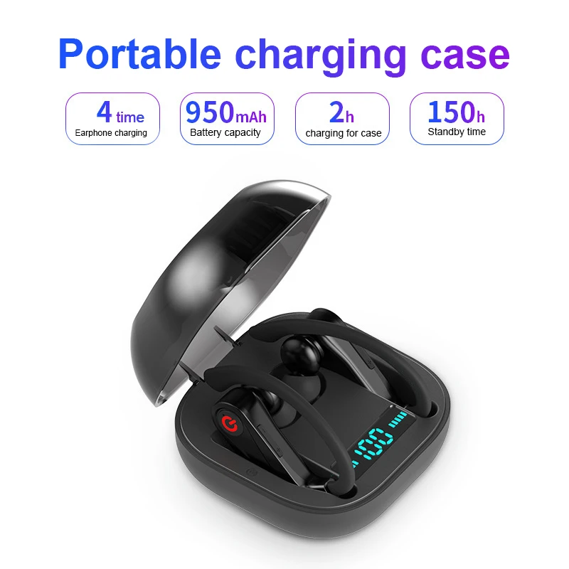 ALECUCI Q62 Sports Wireless Earphones Bluetooth 5