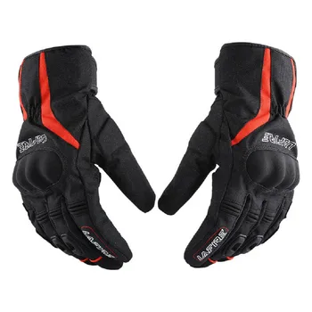 

2019 New LAFIRE Winter warm Waterproof Motorcycle Riding Glove windproof locomotive gloves Motorbike Racing gloves touch screen