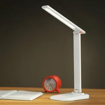 

USB Eye Protection LED Desk Lamp Dimmable Reading Light Foldable Touch Control Table Lamp Book Light for Students Home Office