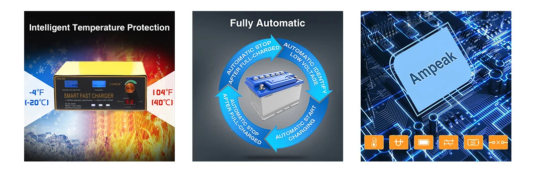 600 Вт автоматический умный ремонтный цикл 12 В 24 в зарядное устройство для автомобиля мотоцикла SUV SLA ATV AGM гелевый элемент влажной свинцово-кислотной батареи