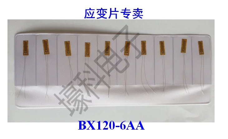 

10 Bx120-6aa (6x2) Foil Resistance Strain Gauges / Strain Gauges / Normal Temperature Strain Gauges