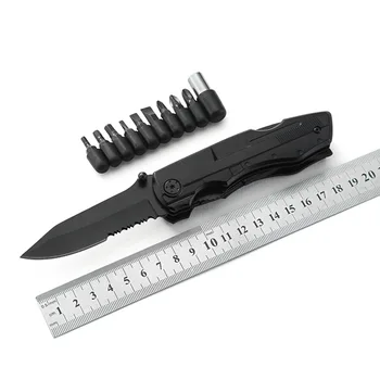 

Pliers Multitool Folding Pocket EDC Camping Outdoor Survival hunting Screwdriver Kit Bits Knife Bottle Opener Hand Tools