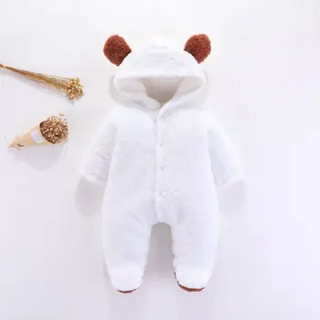 

Baby Romper Autumn Winter Wool Cotton Baby Boys Clothes Warm Newborn Jumpsuit For Girls Overalls Unisex Baby Clothes 0 3 9Month