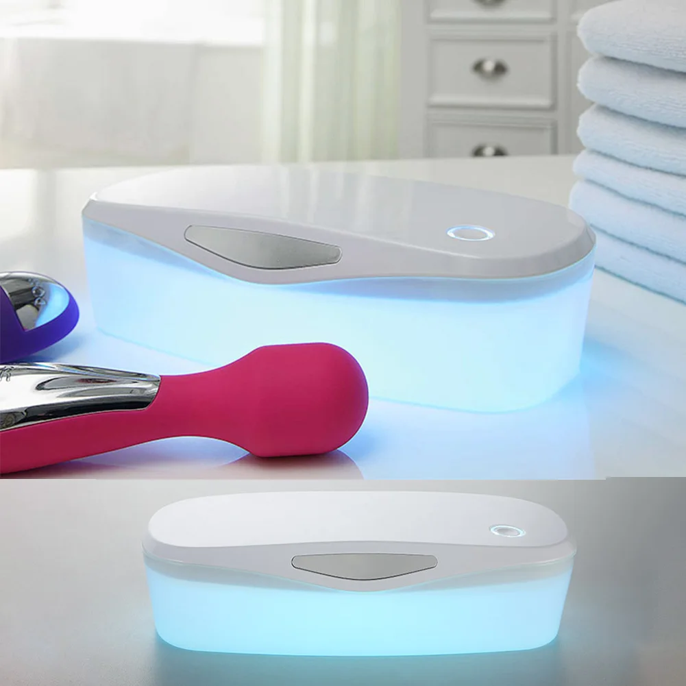 

Rechargeable Led Salon UV Light Portable Manicure Brush Cleaning Cosmetic Tweezers Nail Tools Disinfection Sterilizer Box Makeup
