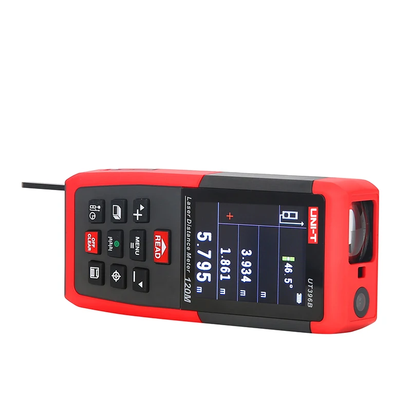 UNI-T UT396B Professional Laser Distance Meters 393ft 120m Rangefinder Best Accuracy 1.5mm 2MP Lens Camera Auxiliary USB Connect