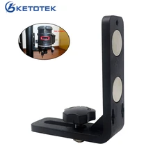 Универсальный l-кронштейн 5/" для лазерного уровня 360 Вращающийся магнит для железа адсорбционная подставка лазерный нивелир штатив