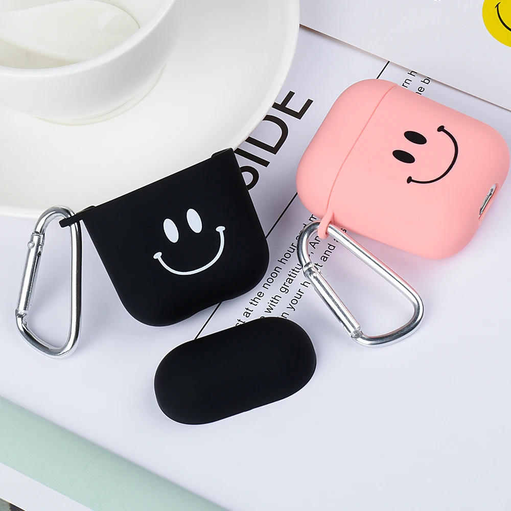 Для AirPods 2 Чехол Мультяшные милые жесткие наушники для ПК Защита Капа для Airpods 2 с кольцом на палец чехол Чехол для Airpods 2 Чехол