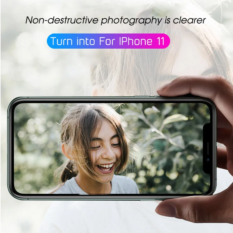 Для Apple iphone X Xs секундная Замена iphone 11pro камера поддельные наклейки xsmax изменение для iphone 11promax наклейки на линзы металлическое кольцо