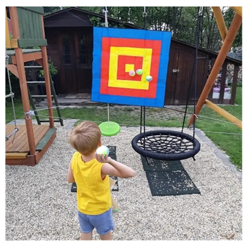 Веселая игрушка Дротика happymats клейкая для детей дошкольного возраста мишень