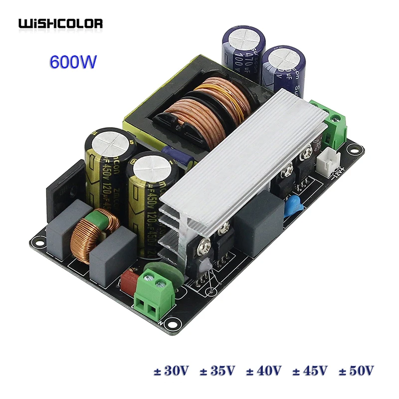 Wishclor LLC-600W LLC плата импульсного источника питания 600 Вт ± 30 В 35 40 45 50 эффективный