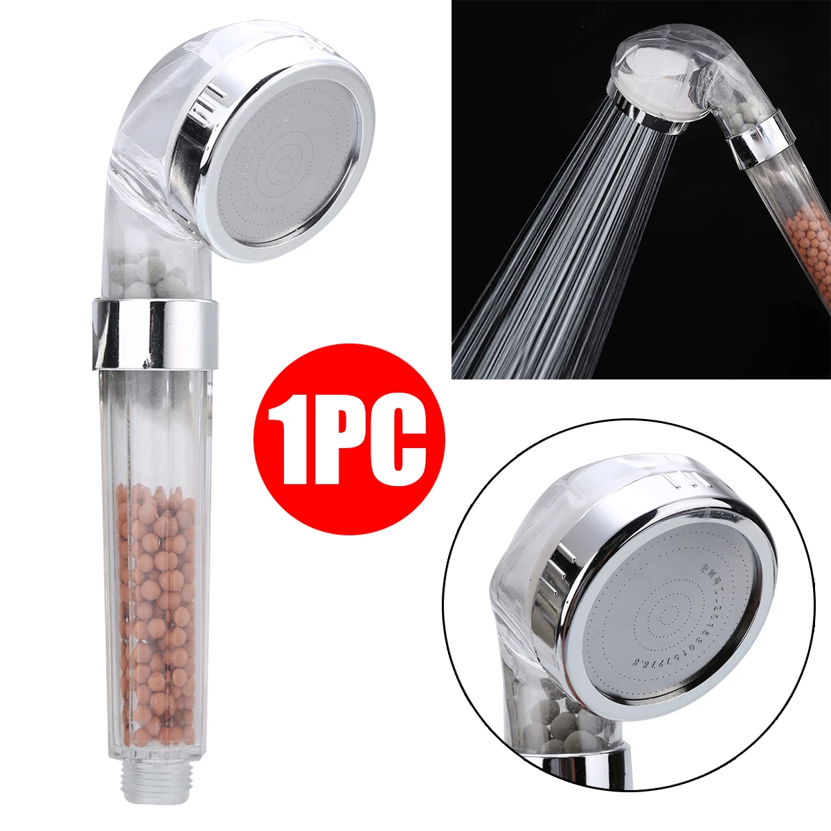 Dan schedel betreuren Bad Douchekop Hoge Druk Saving Water Krachtige Douchekop Badkamer Water  Filter Douche Spa Nozzle|Douchekop| - AliExpress