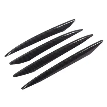 

ABS Plastic Carbon Fiber Color Front Fog Lamp Cover Trim For Mercedes Benz E Class W213 2016 2017 E43 AMG Auto Part Newest