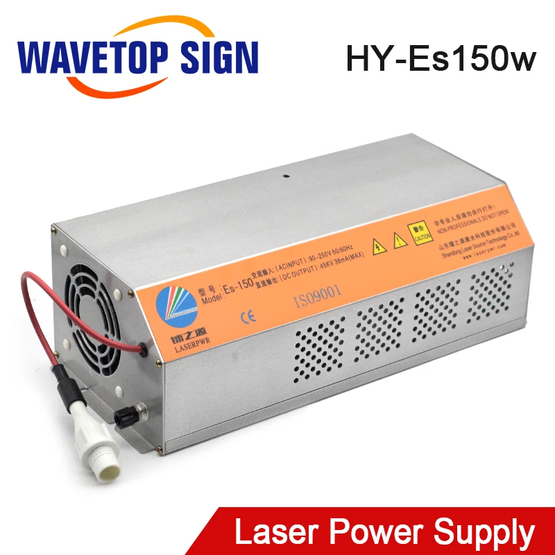 Лазерный блок питания WaveTopSign 150 180W HY Es150 Co2 для лазерной гравировальной машины