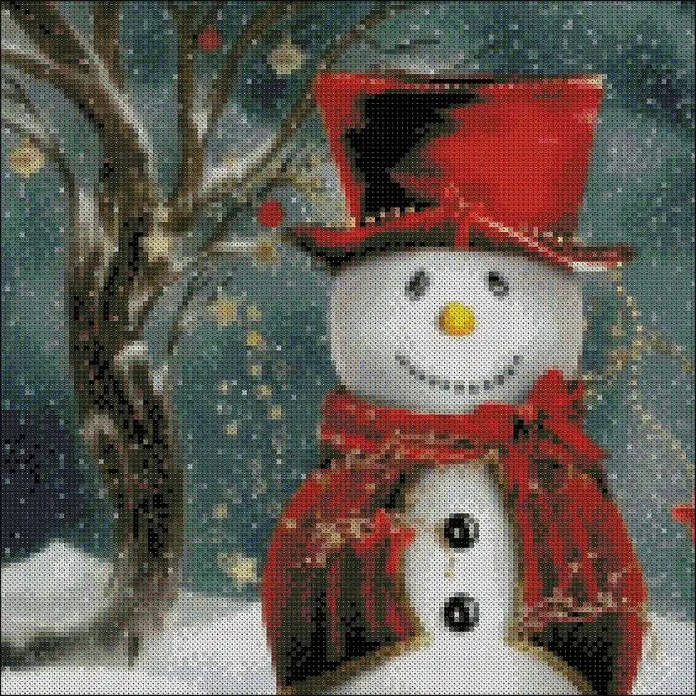 Снеговик бриллиантовый рисунок Рождество мультфильм круглый полный дрель 5D nouveaute мозаика вышивка DIY Вышивка крестиком домашний декор подарки