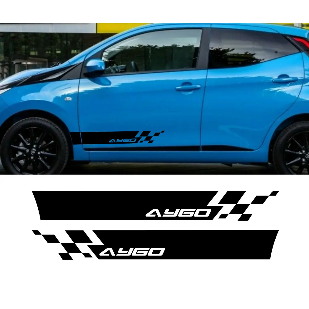 

2 шт., боковые полосы для toyot AYGO