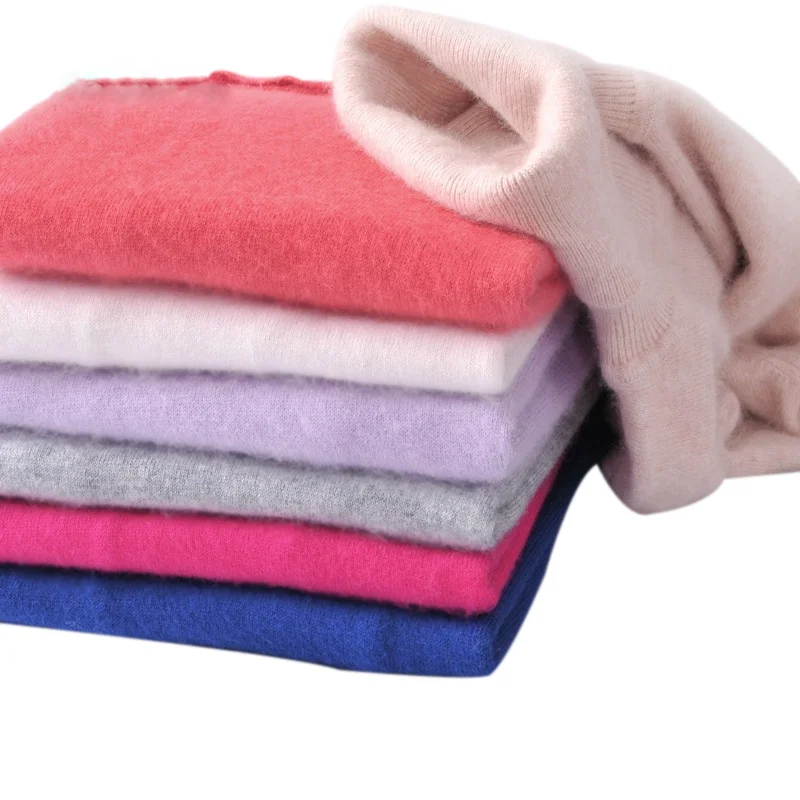 Sparsil Women Winter Warm Turtleneck Cashmere Sweater Women's Plus Size Knitted Wool Sweaters Lady Casual Pullovers Female Tops | Женская