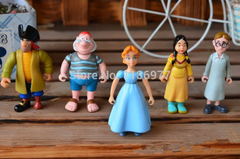 peter pan action figure set