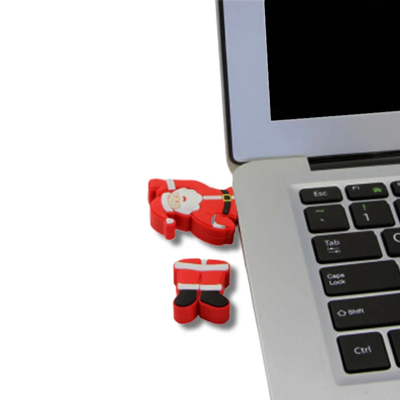 Красивая флешка usb флеш накопитель 32 ГБ 16 2 0 64 креативная Рождественская модель