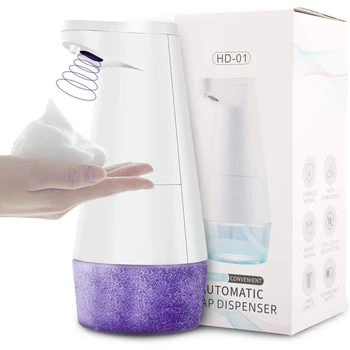 

Automatic Foam Soap Dispenser 3 Gears Touchless 0.1S Rapid Foaming , 330ML Capacity Infrared Motion Sensor for Bathroom