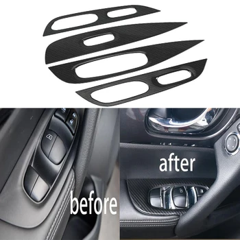 

DNHFC ABS Window Control Panel Lift Switch Cover Trim for For Nissan X-Trail XTrail T32 Rogue 2014 2015 2016 2017 2018