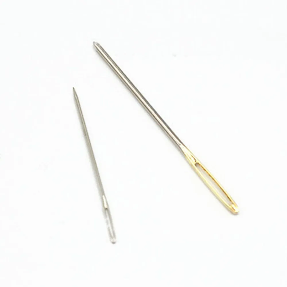 

Minuteness DIY Hand Sewing Sew Supplies Knitting Aid Embroidery Needle Big Eye Needle Hand Sewing Crochet Hook Scarf Bag Tool